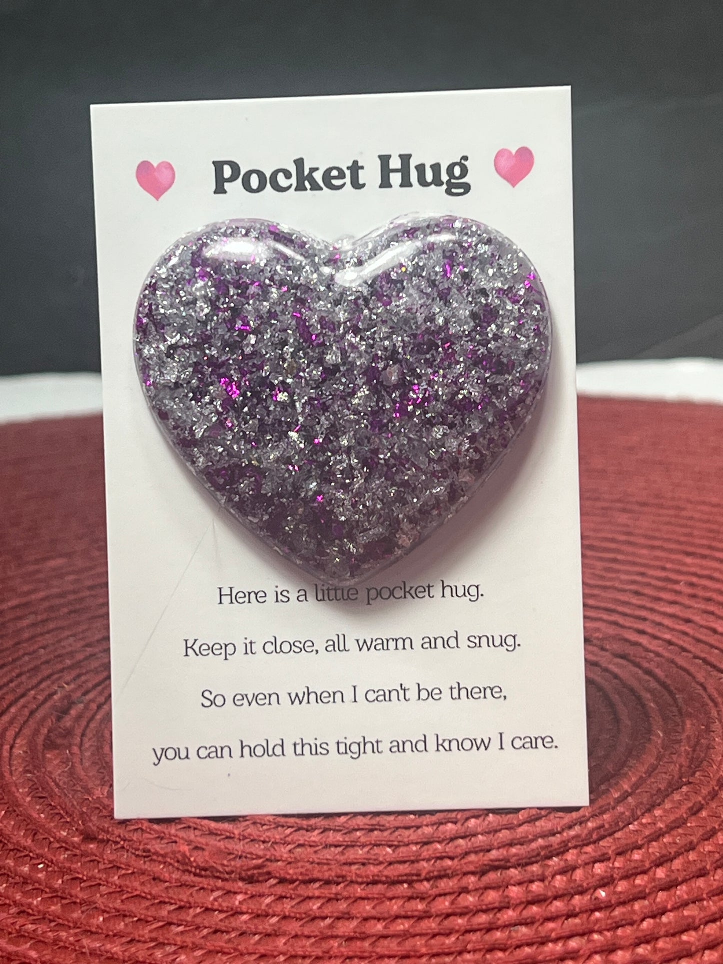 Velvet Star Pocket Hug