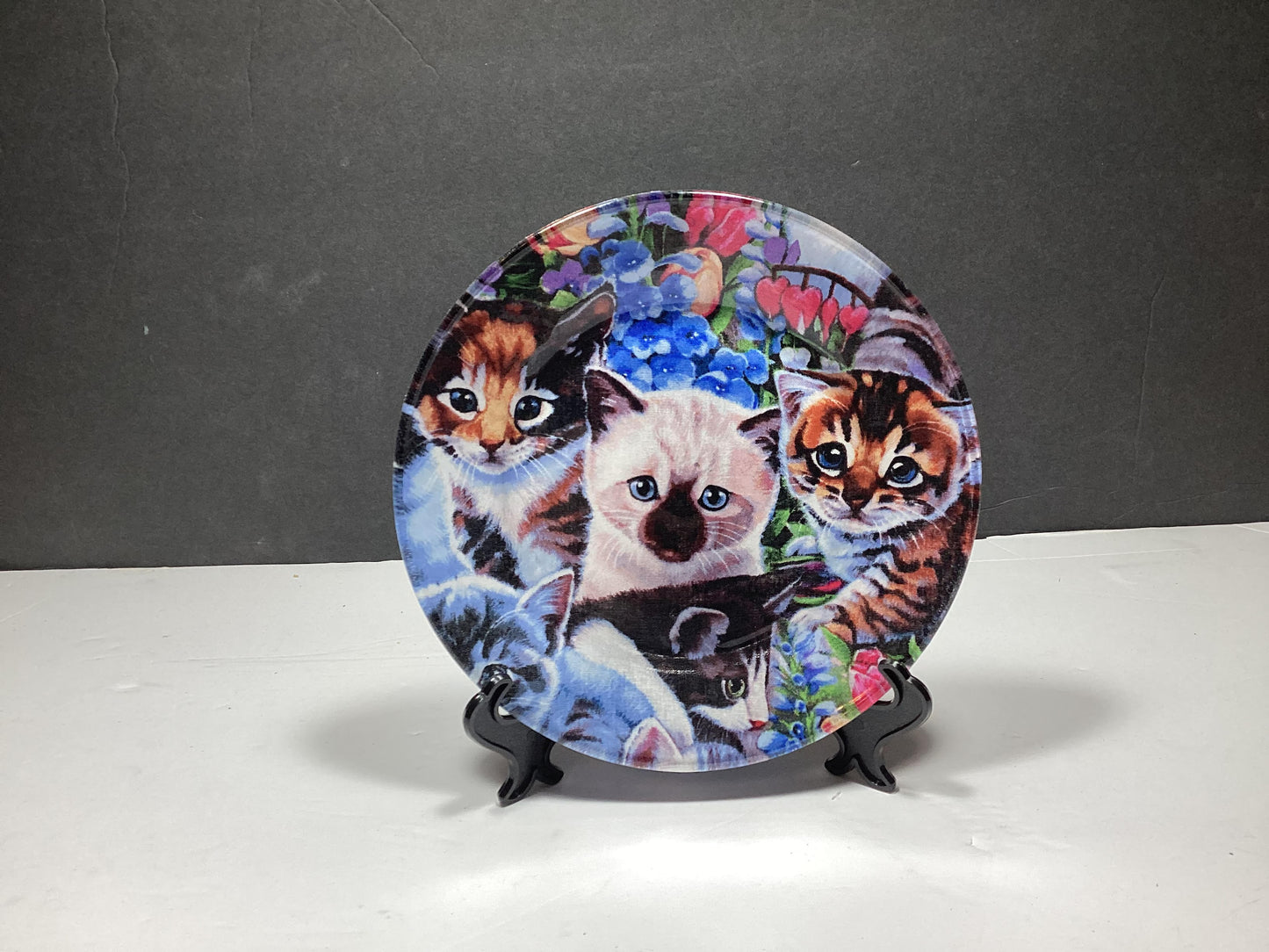 Small Cat Decorative Plate