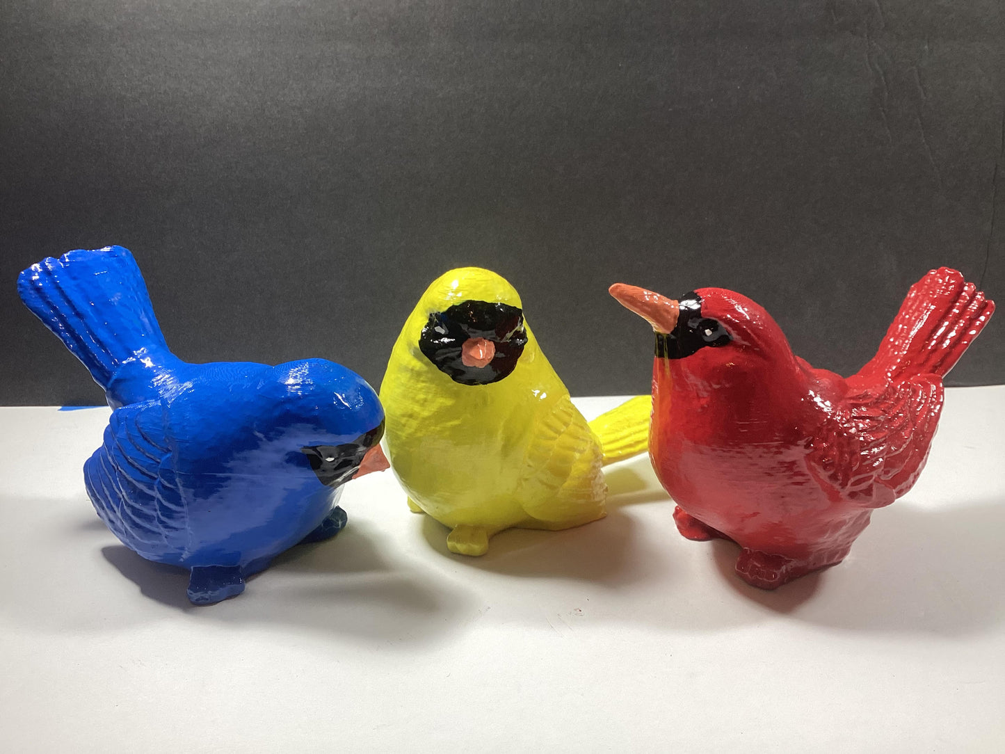 3 Piece Robin Bird Set