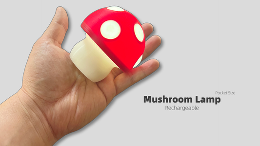 Pocket Size Mushroom Lamps