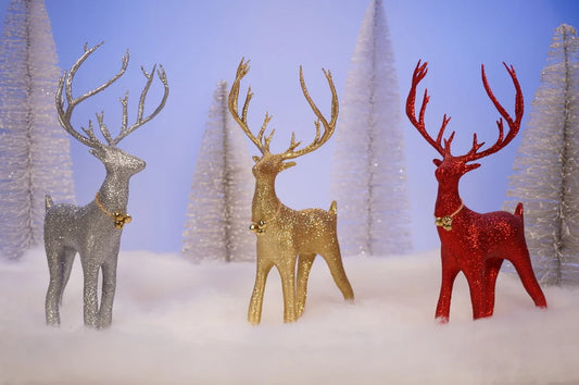 3 Christmas Reindeer Set